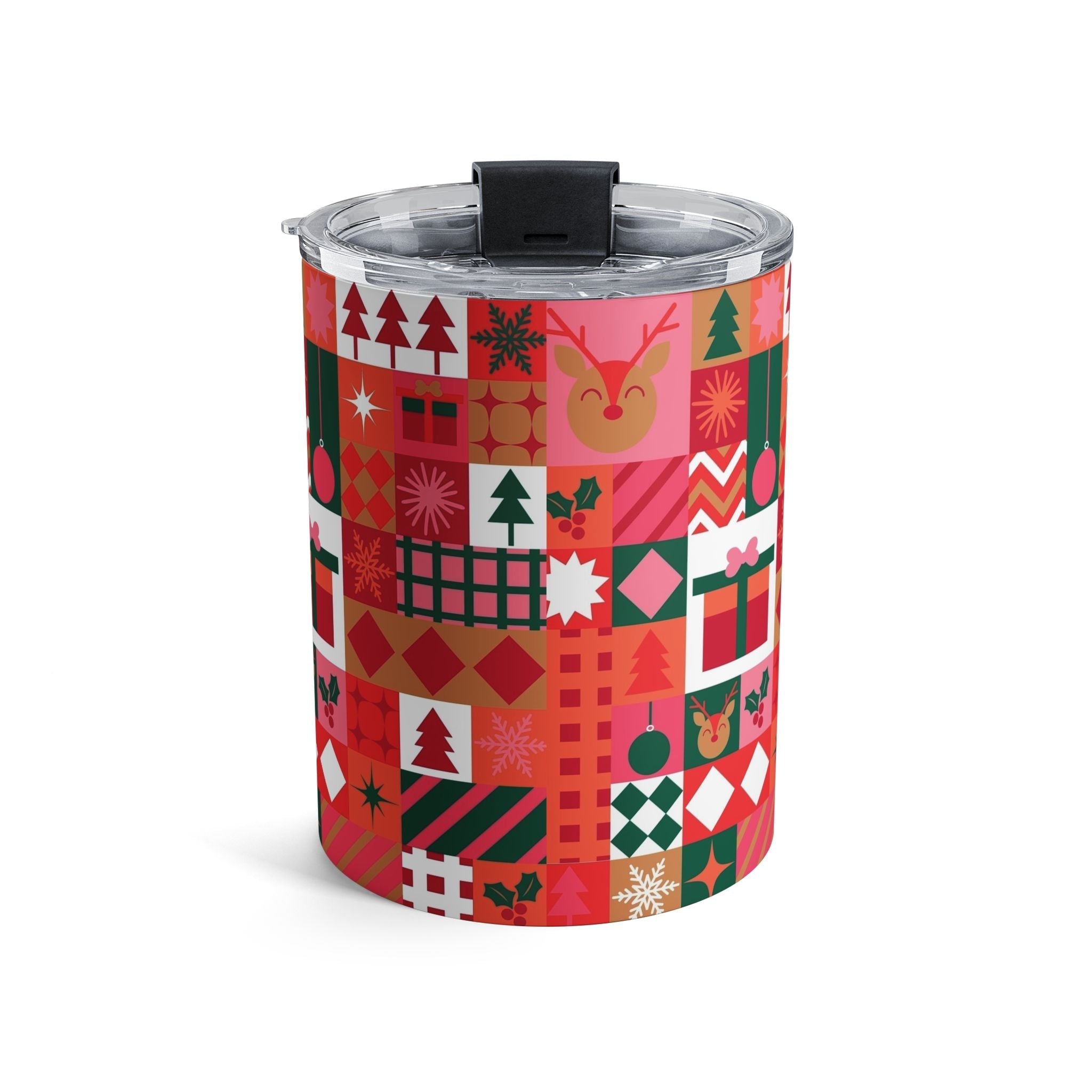 Christmas Cheer Tumbler 10oz – Festive Holiday Drinkware Gift - Love & Latte Co.