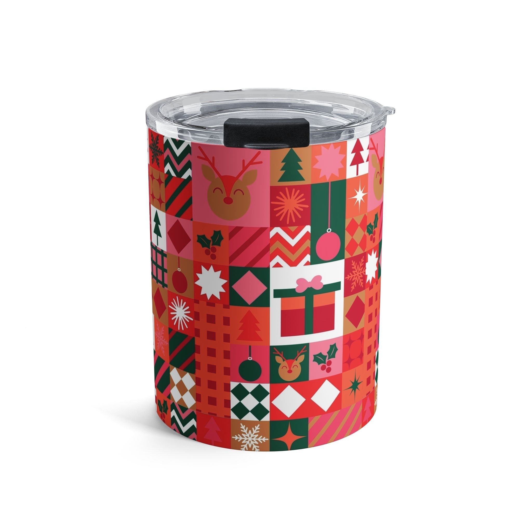 Christmas Cheer Tumbler 10oz – Festive Holiday Drinkware Gift - Love & Latte Co.