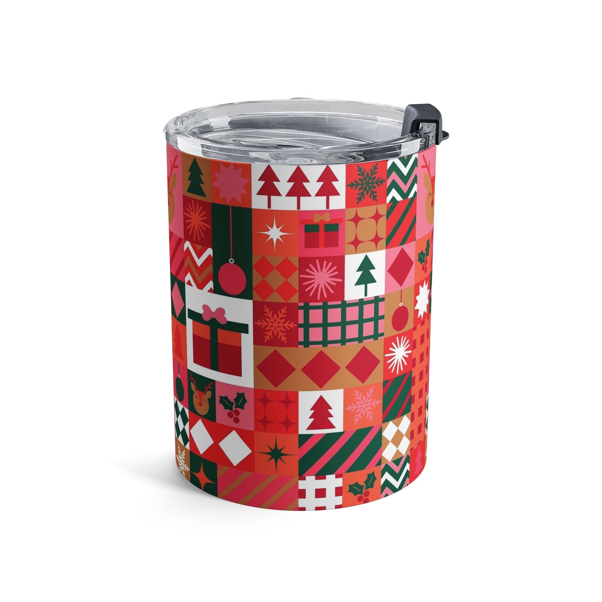 Christmas Cheer Tumbler 10oz – Festive Holiday Drinkware Gift - Love & Latte Co.