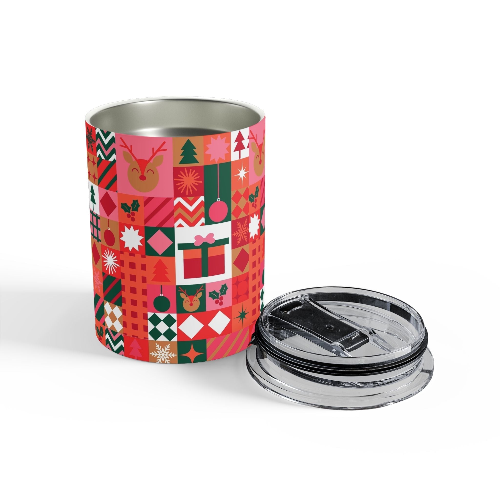 Christmas Cheer Tumbler 10oz – Festive Holiday Drinkware Gift - Love & Latte Co.