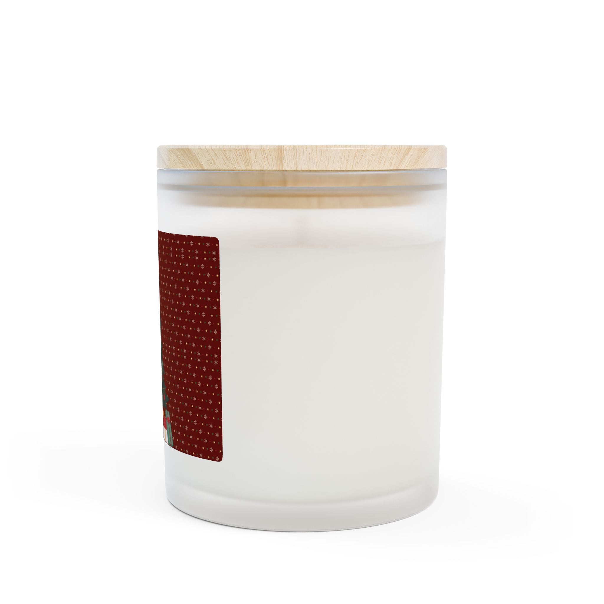 Christmas Tree Scented Candle - 11oz Frosted Glass - Love & Latte Co.