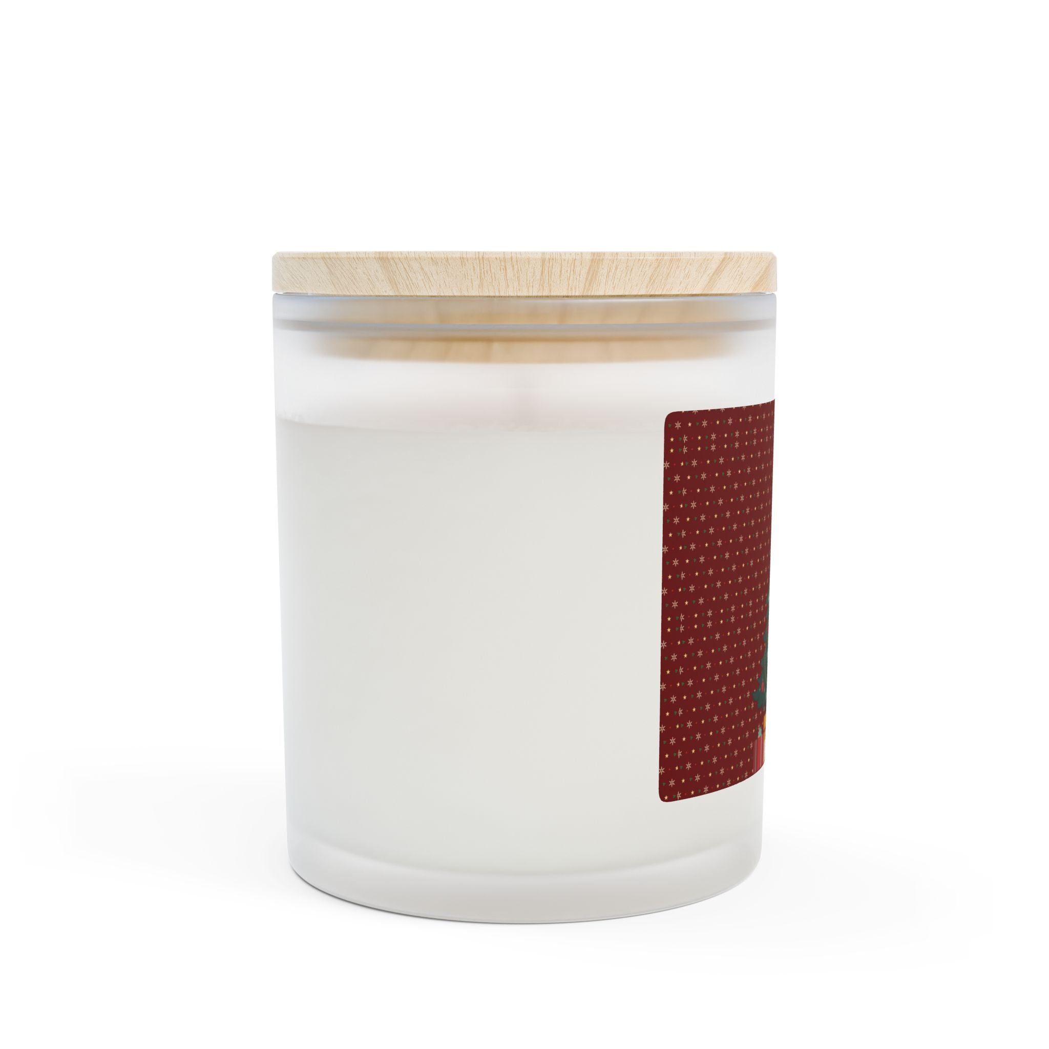 Christmas Tree Scented Candle - 11oz Frosted Glass - Love & Latte Co.