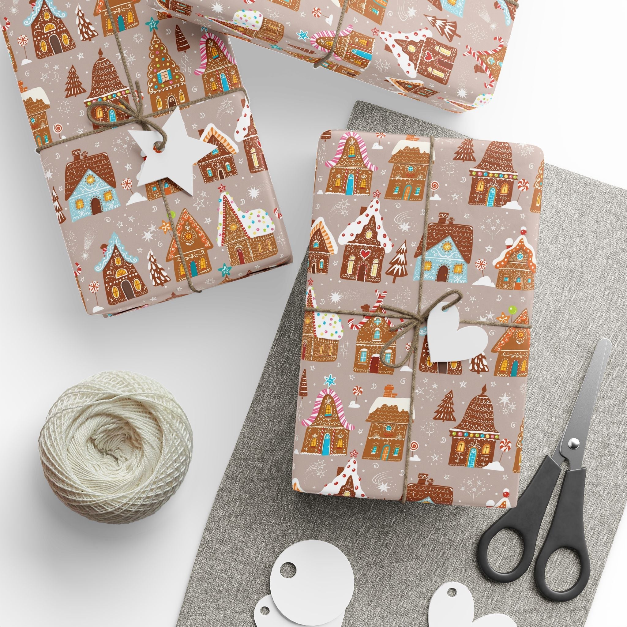 Christmas Wrapping Paper Set - Festive & Whimsical Holiday Designs - Love & Latte Co.