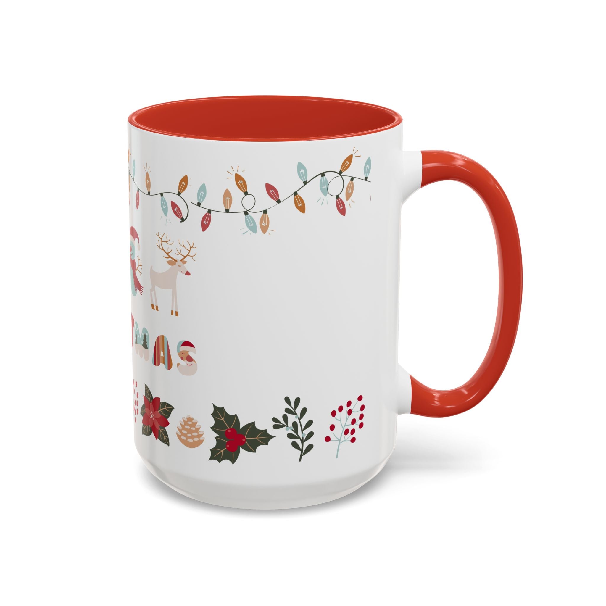 Yuletide Joy: Warm Holiday Beverage Cup - Love & Latte Co.Mug15oz