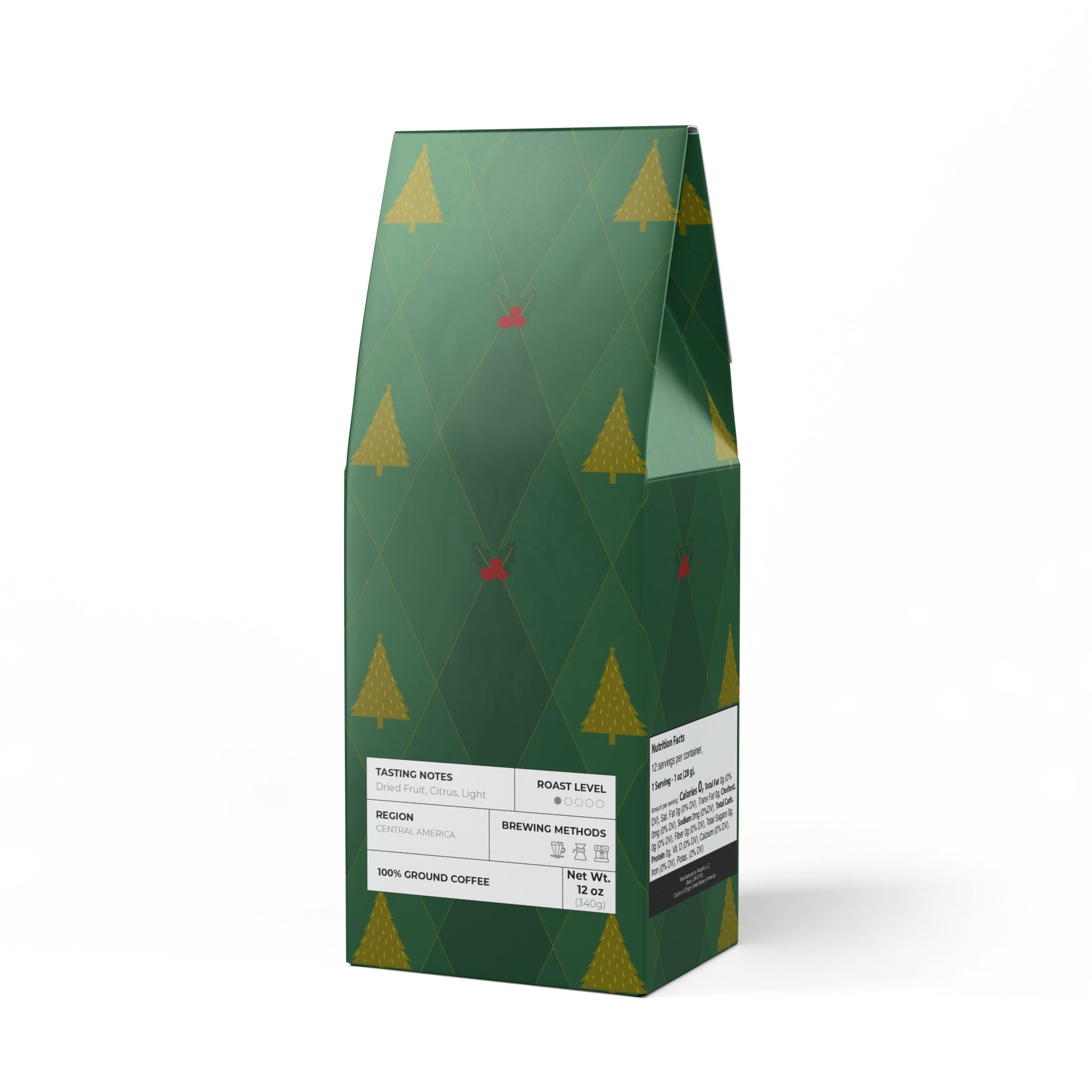 Evergreen Mocha: Cozy winter Coffee BlendFood & Beverages