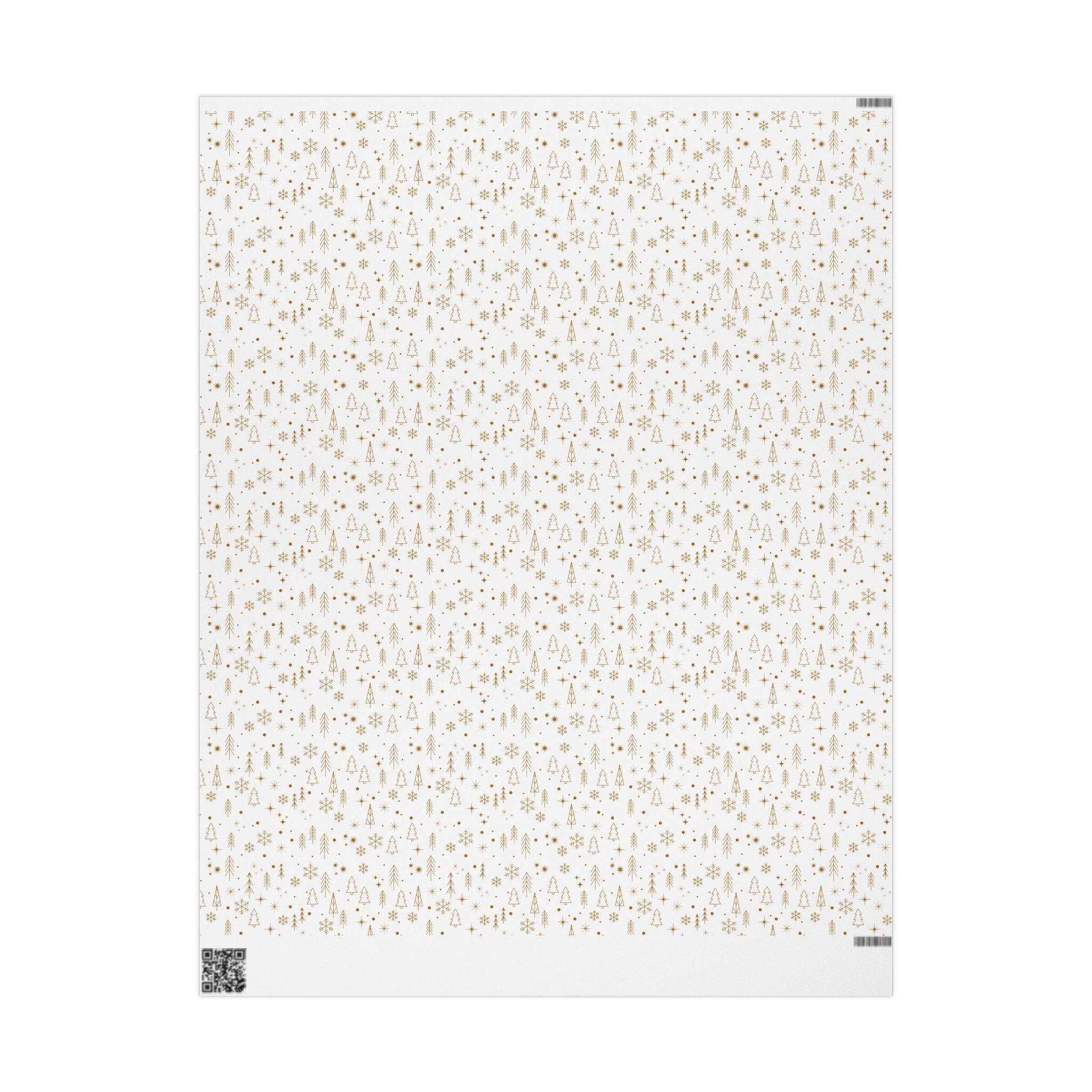 Elegant Holiday Wrapping Paper - Gold Foil Designs for Christmas and Special Occasions - Love & Latte Co.