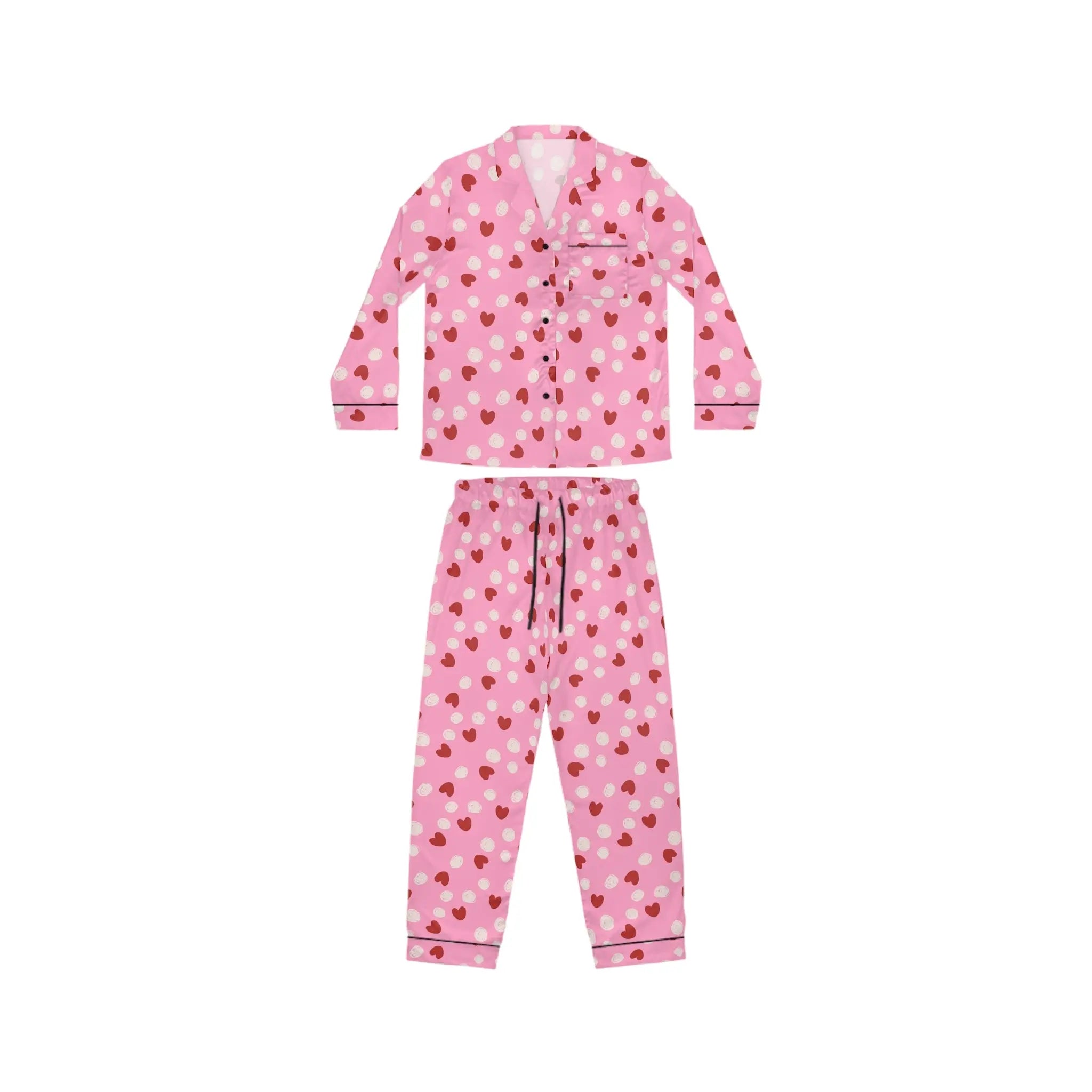 Endless Affection satin pajamas - Love & Latte Co.