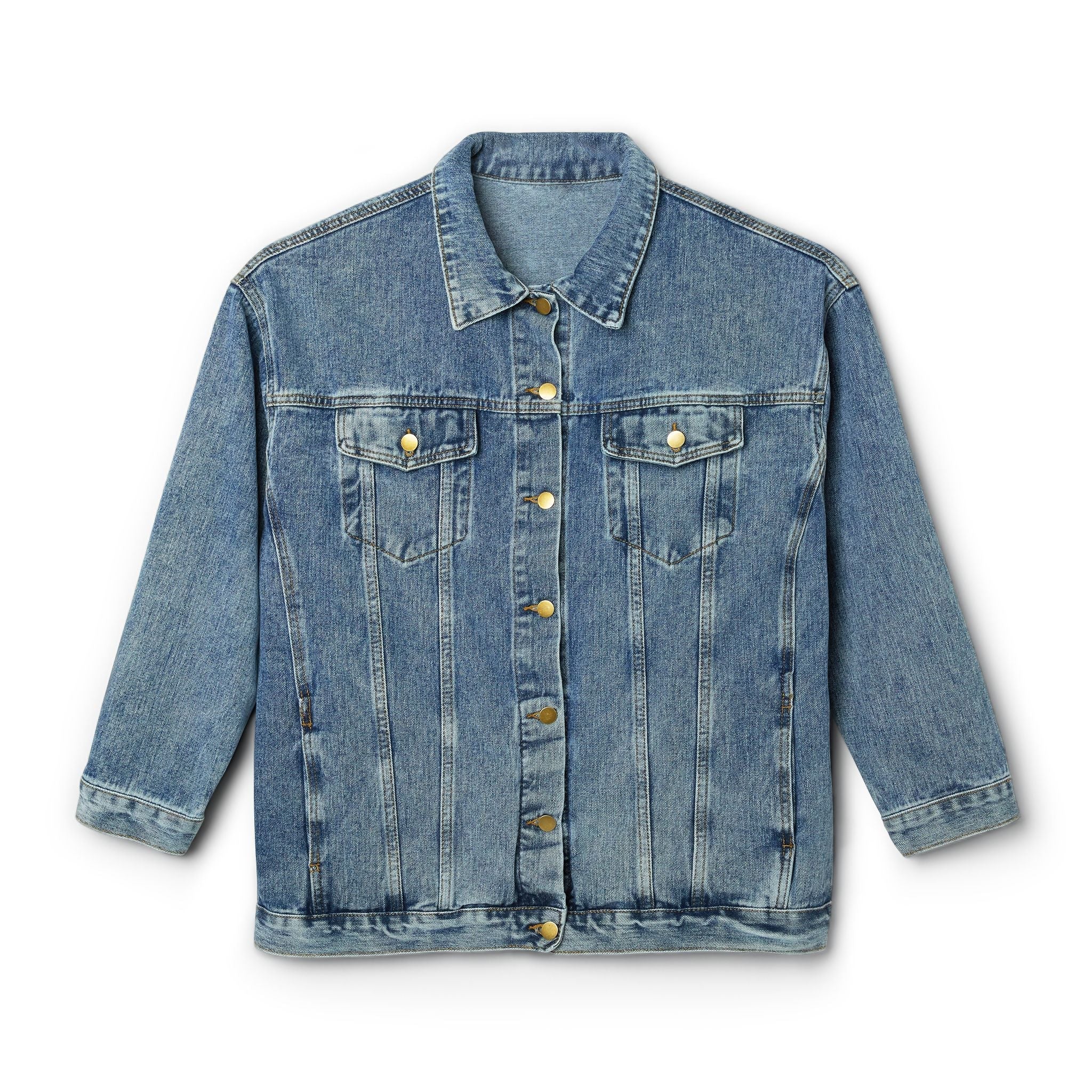 Cozy Chic: Holiday Denim Jacket Gift - Love & Latte Co.OuterwearMedium Denim WashS