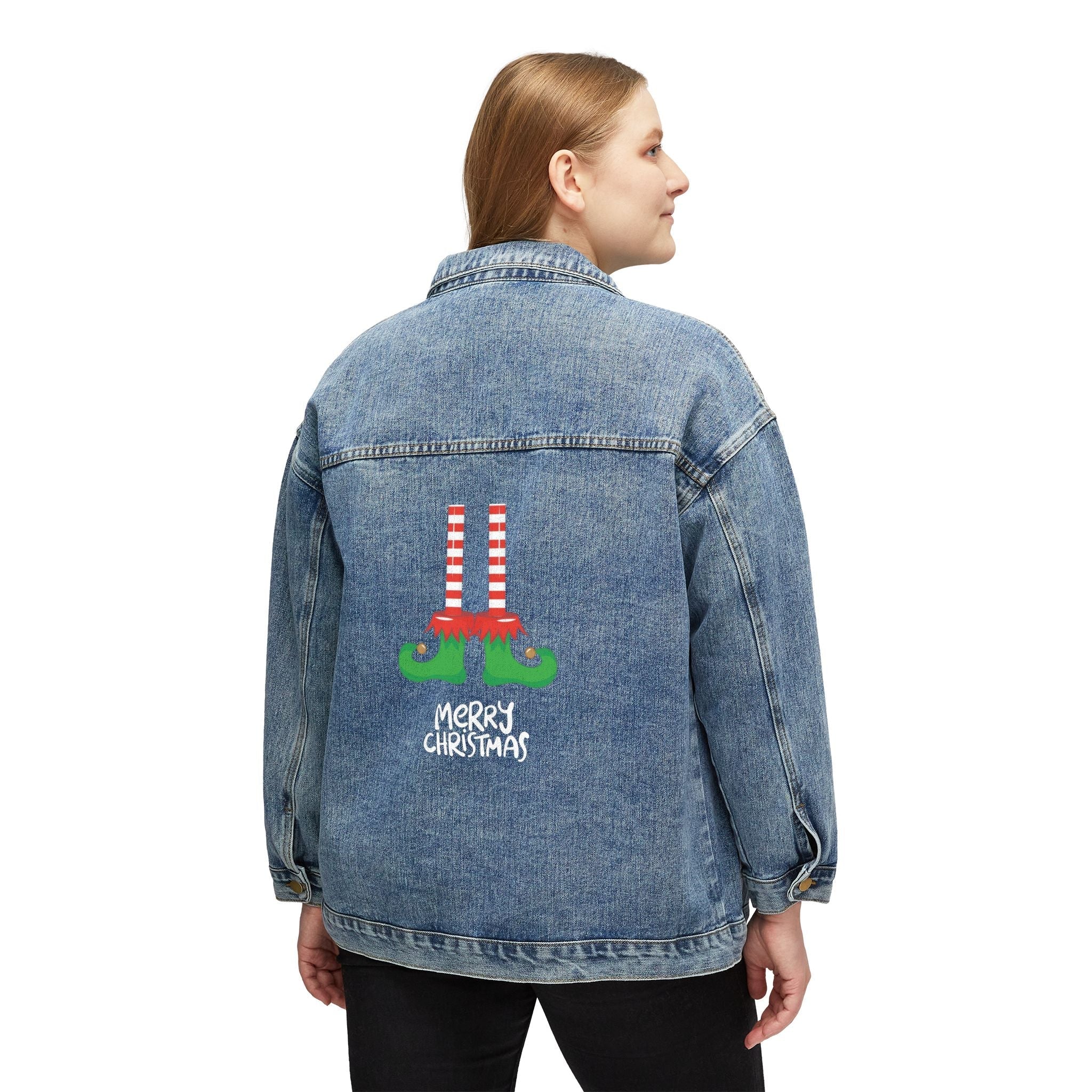 Cozy Chic: Holiday Denim Jacket Gift - Love & Latte Co.OuterwearMedium Denim WashS