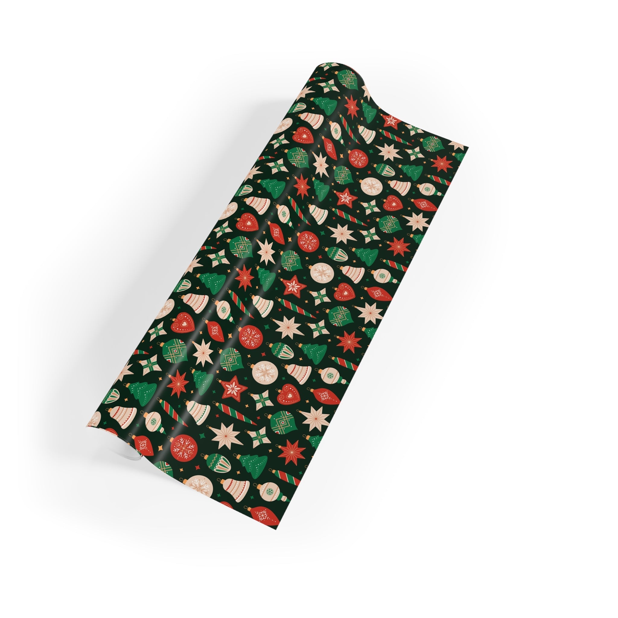 Festive Christmas Gift Wrapping Paper Roll - Love & Latte Co.