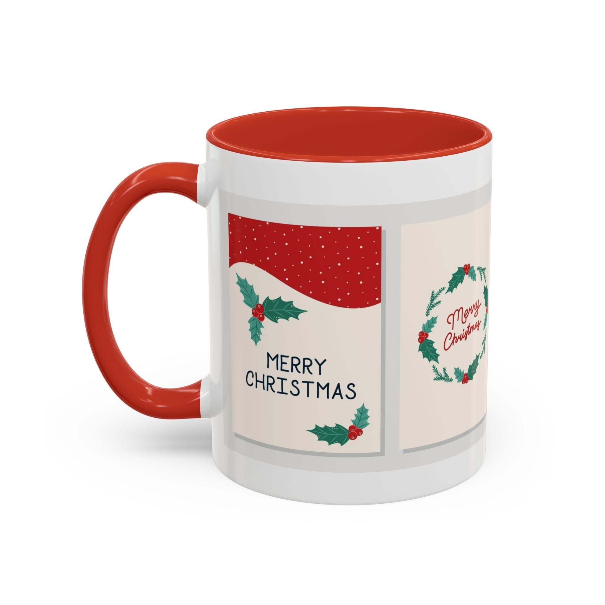 Festive Holiday Coffee Mug – Santa & Gifts Design | 15oz Ceramic Christmas Cup for Coffee & Tea Lovers - Love & Latte Co.