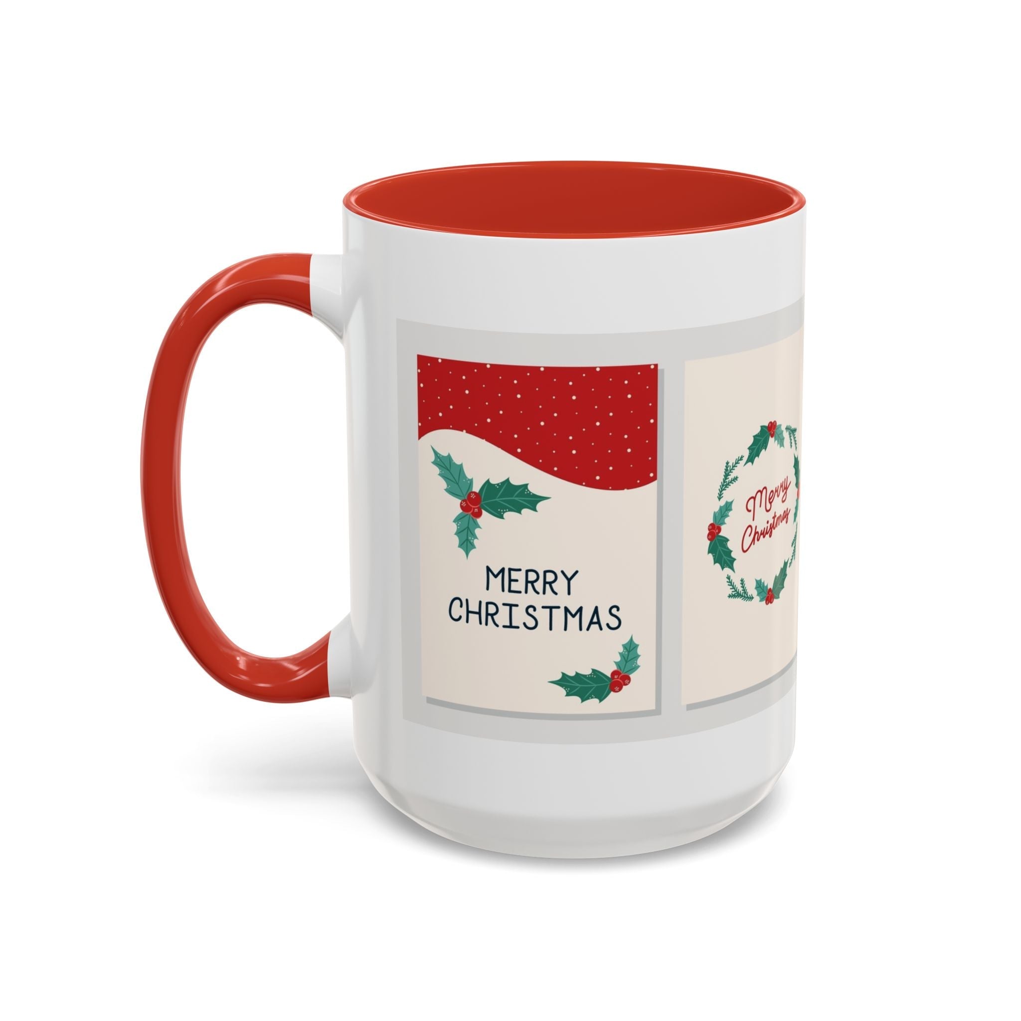 Festive Holiday Coffee Mug – Santa & Gifts Design | 15oz Ceramic Christmas Cup for Coffee & Tea Lovers - Love & Latte Co.