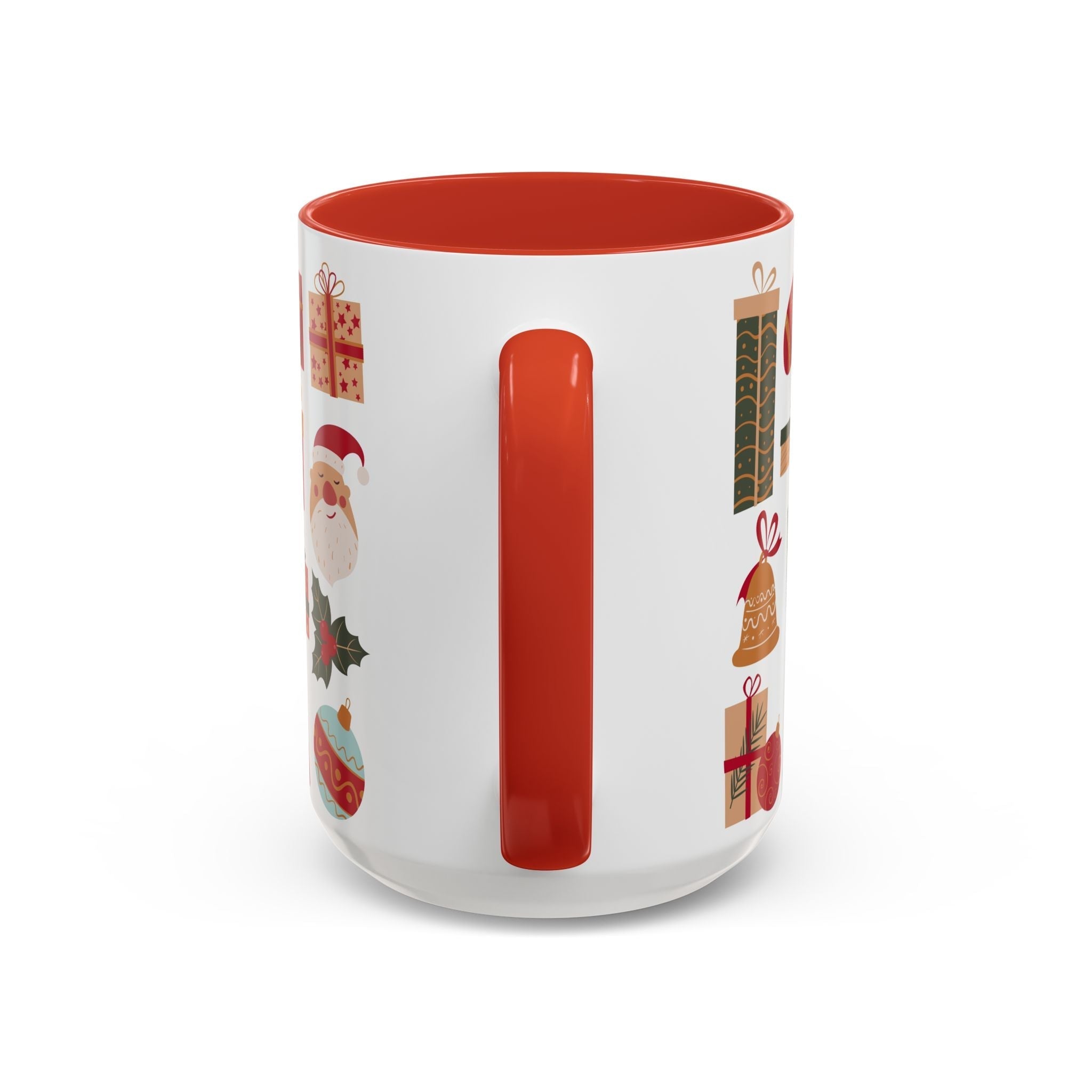 Frosty Cheer: Christmas Morning Coffee Cup - Love & Latte Co.Mug15ozRed