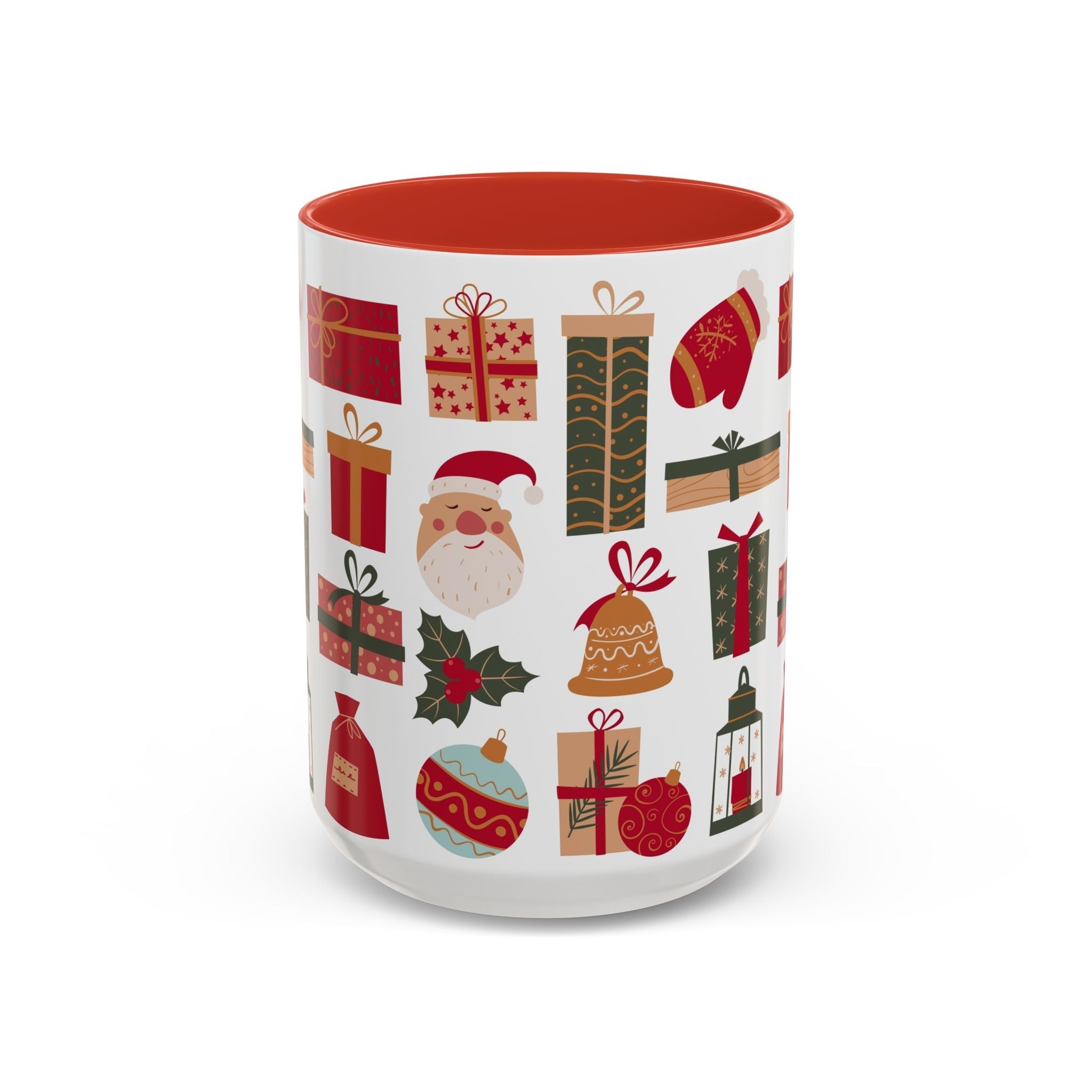 Frosty Cheer: Christmas Morning Coffee Cup - Love & Latte Co.Mug15ozRed