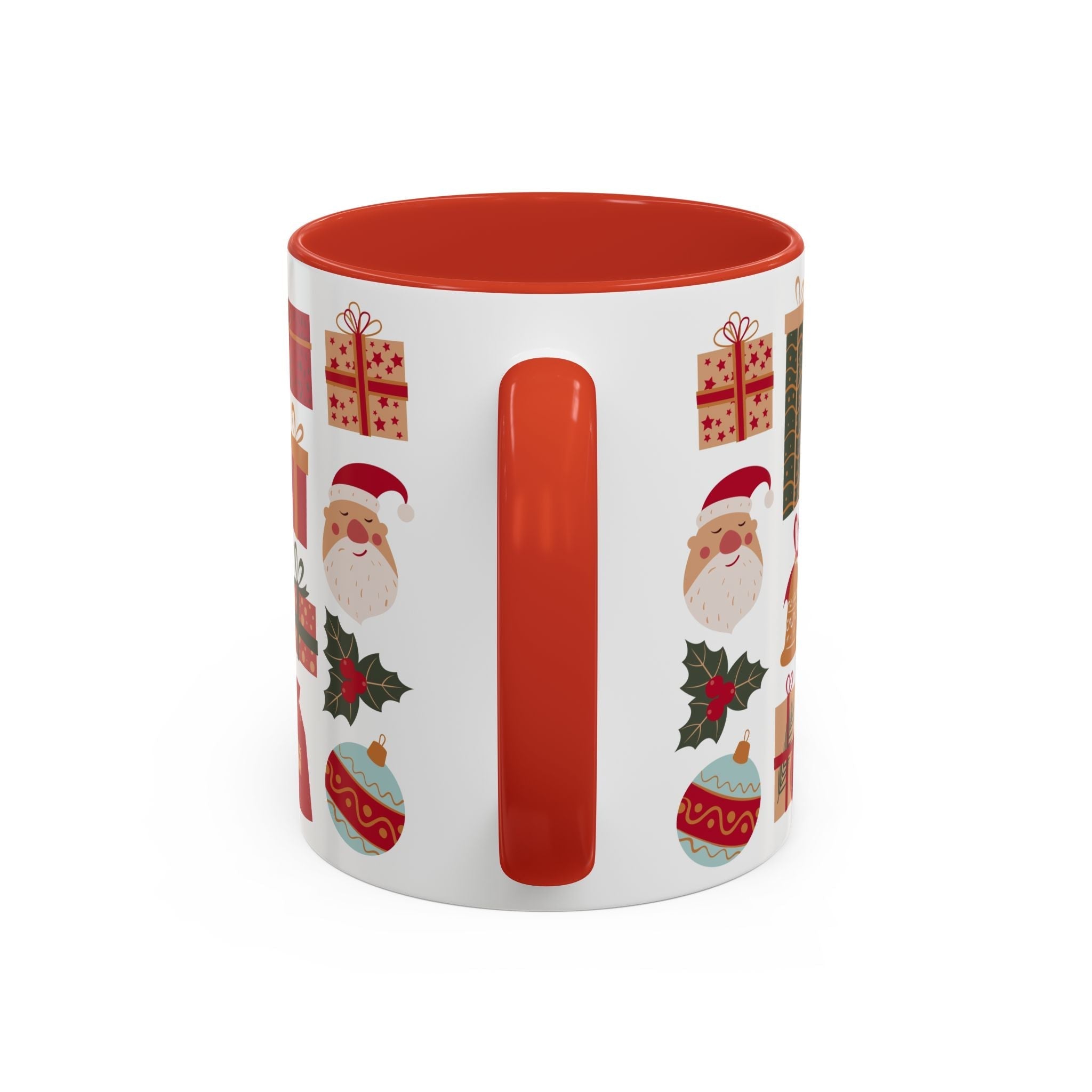 Frosty Cheer: Christmas Morning Coffee Cup - Love & Latte Co.Mug15ozRed