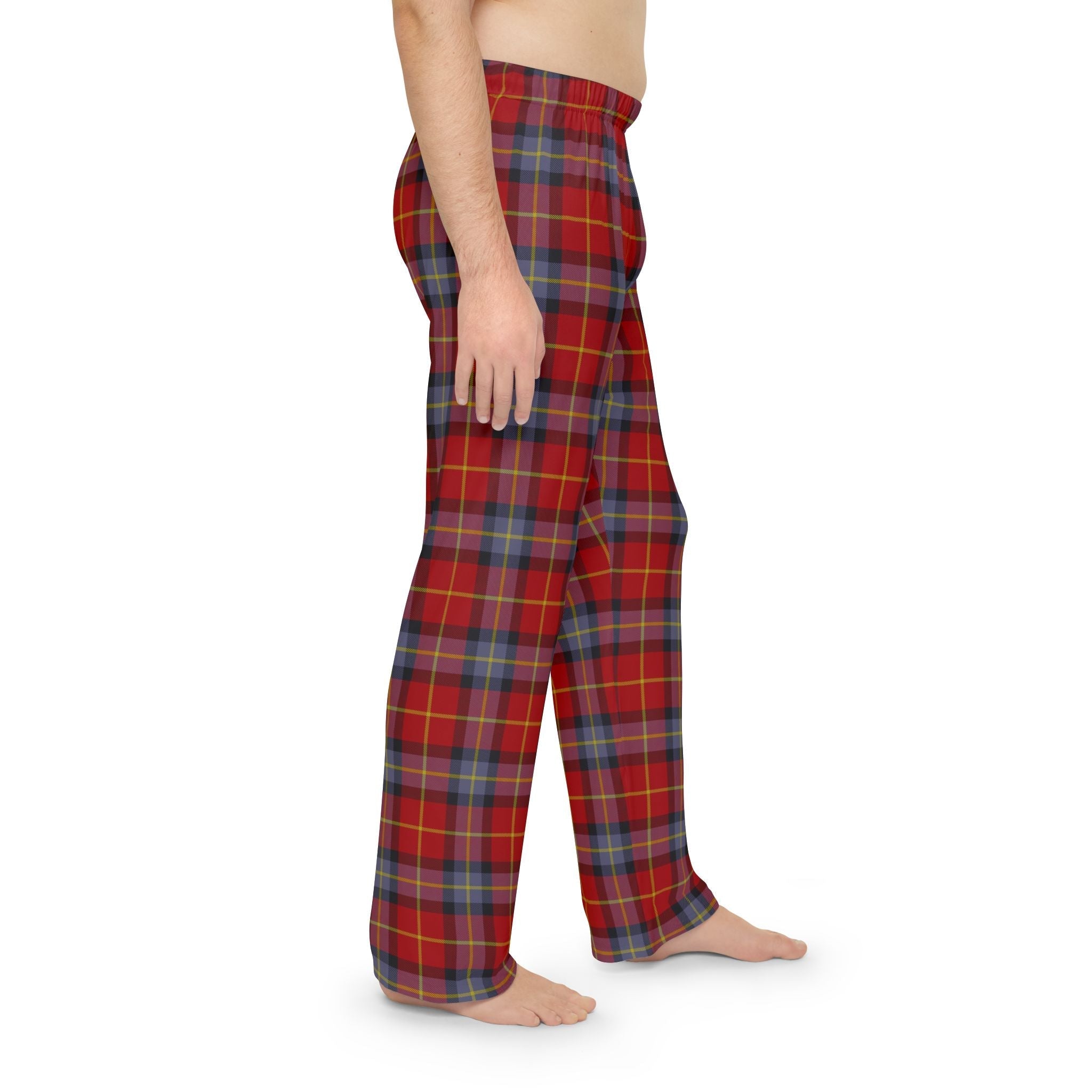 Frostbite Flannel: Cozy Men's Plaid Pajama Pants - Perfect for a Relaxing Night In! - Love & Latte Co.