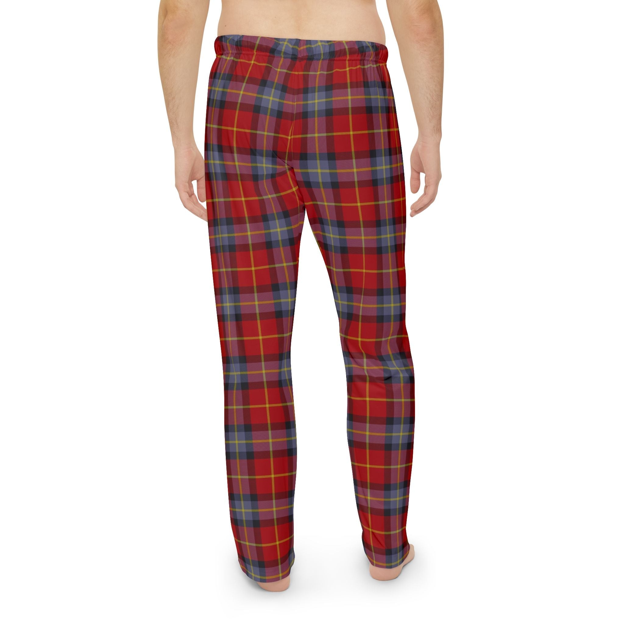Frostbite Flannel: Cozy Men's Plaid Pajama Pants - Perfect for a Relaxing Night In! - Love & Latte Co.