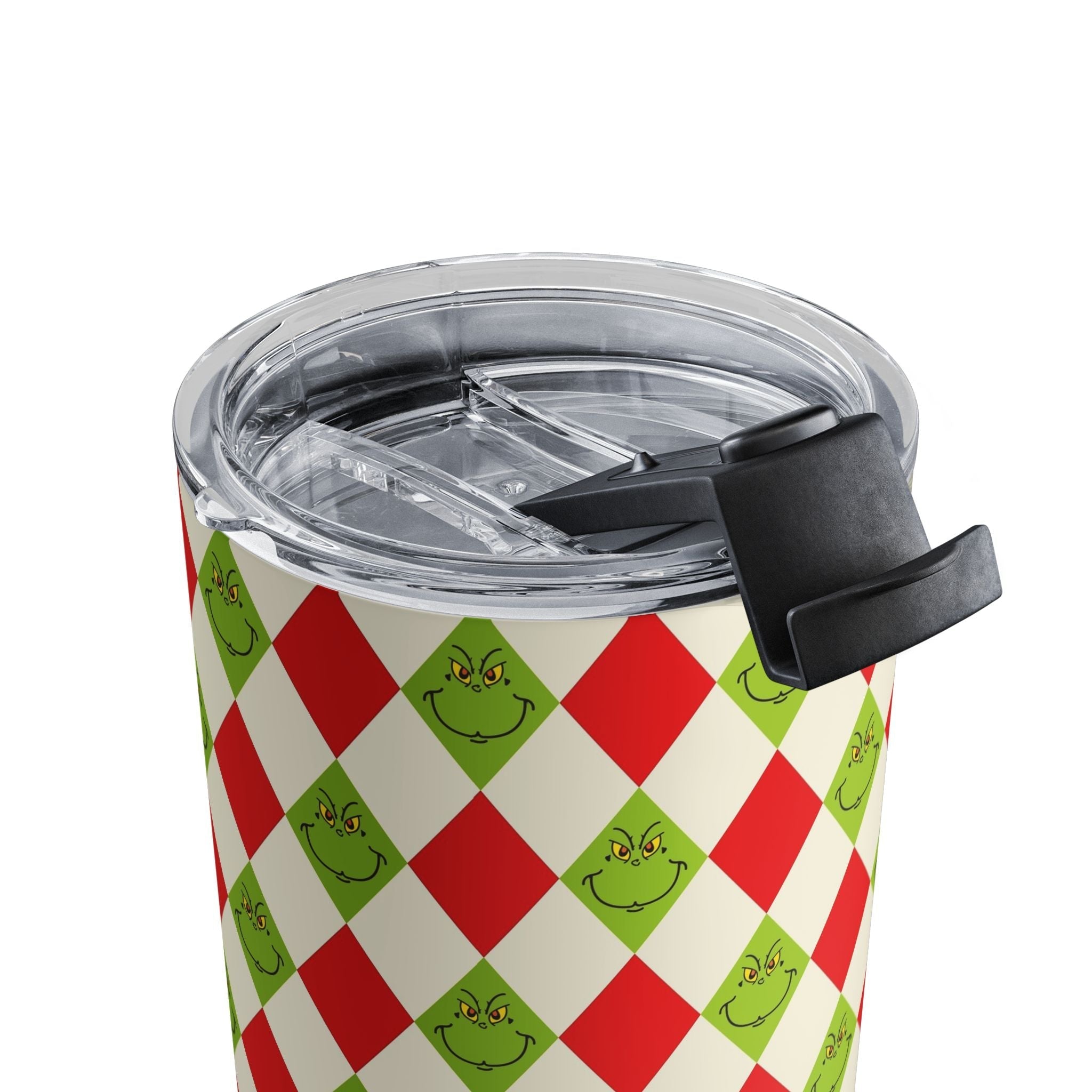 Grinch & Cheer Tumbler – Funny Holiday Cup for Coffee or Cocoa (10oz) - Love & Latte Co.