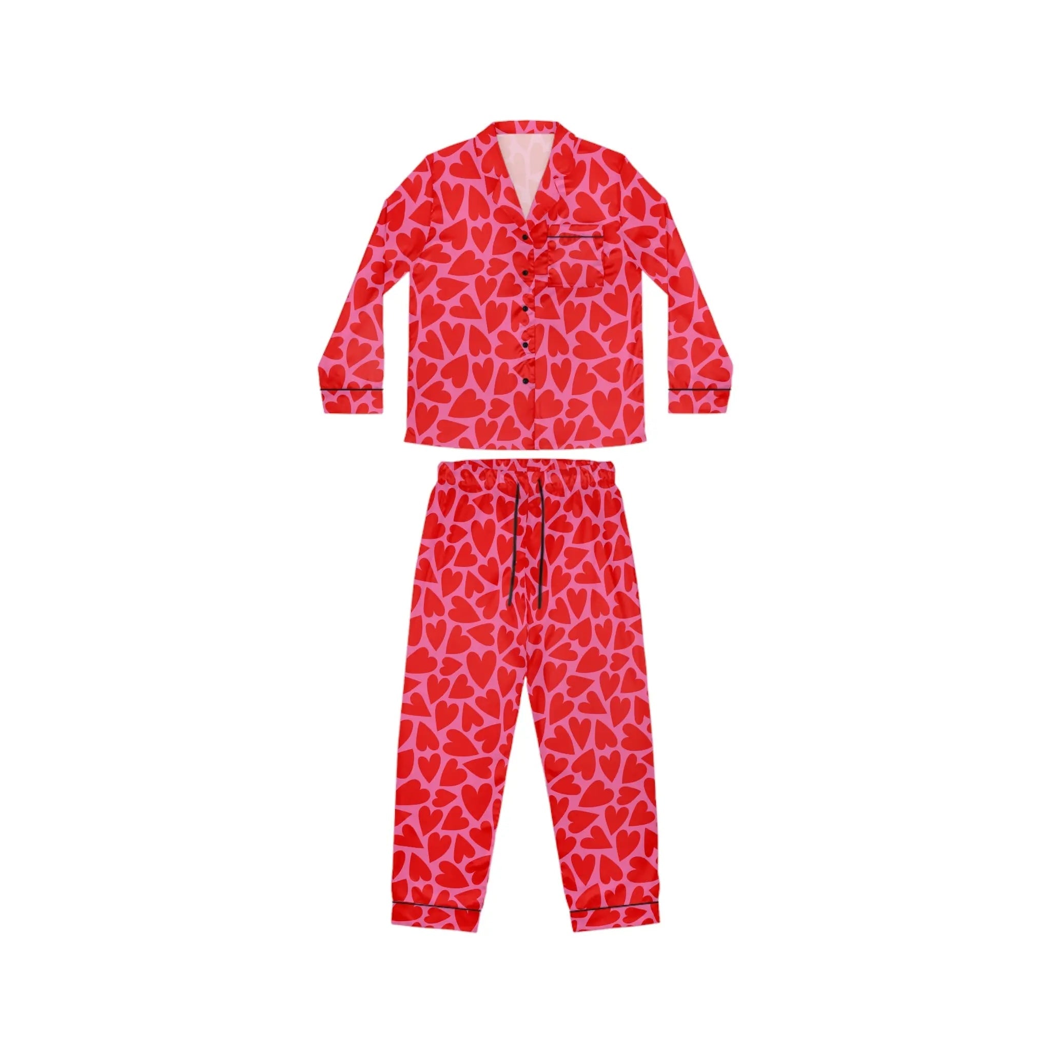 Velvet Whisper: Women’s Satin Sleepwear for Cozy NightsAll Over Prints
