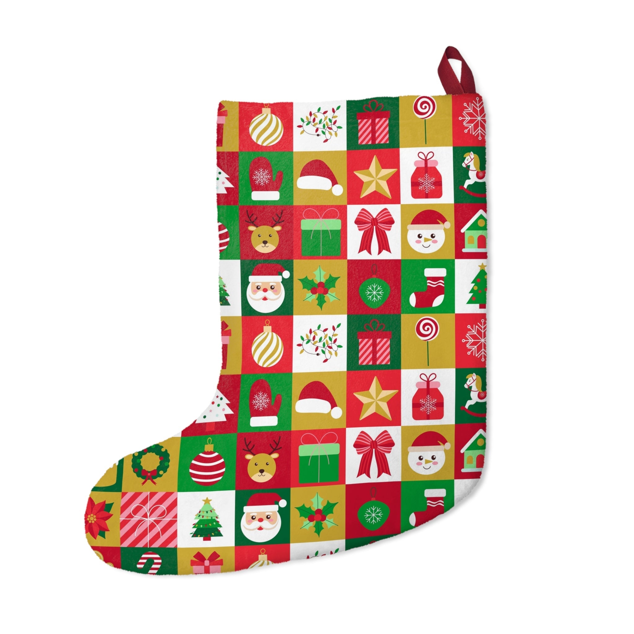 Merry & Bright Stocking – Festive Home Décor for the Holidays - Love & Latte Co.