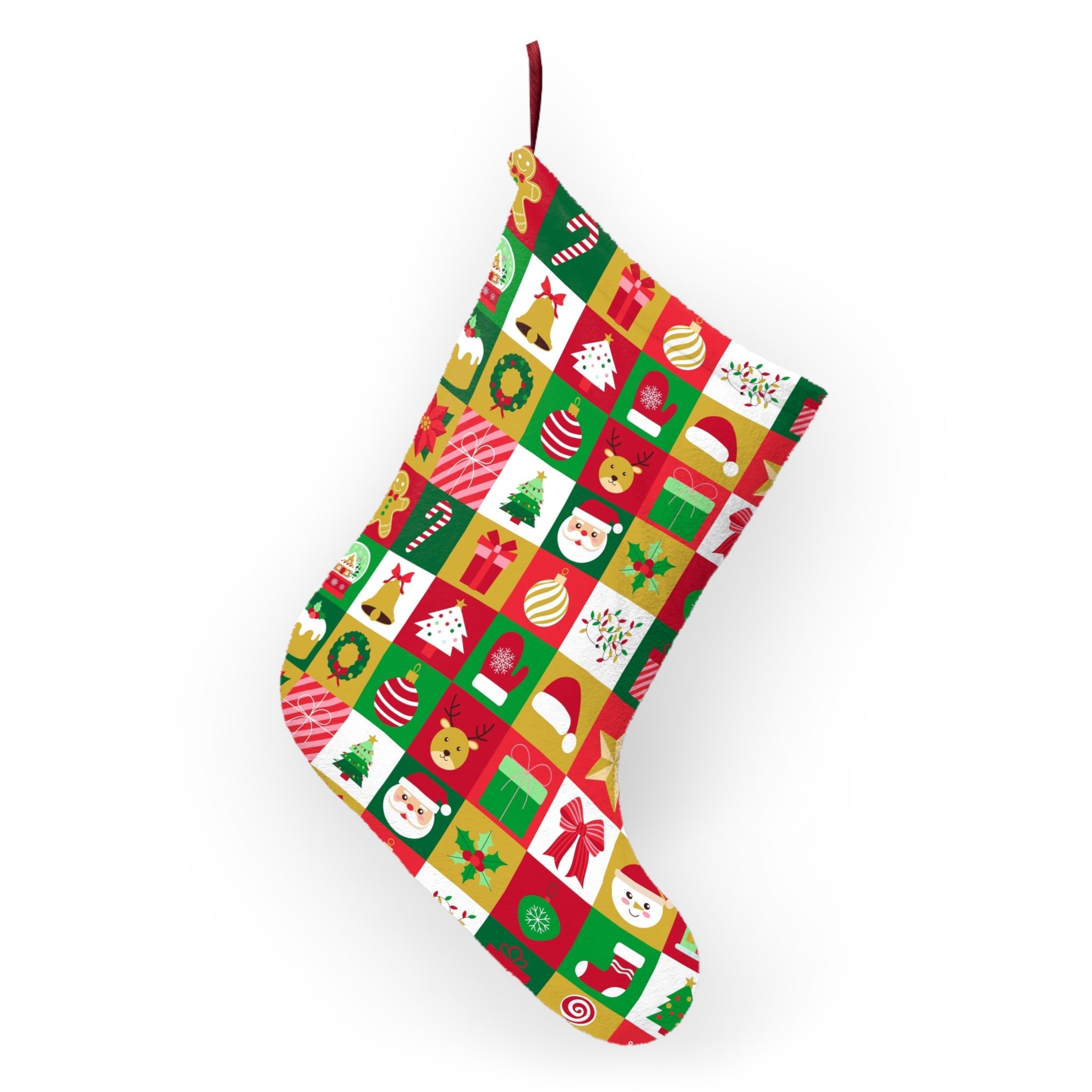 Merry & Bright Stocking – Festive Home Décor for the Holidays - Love & Latte Co.