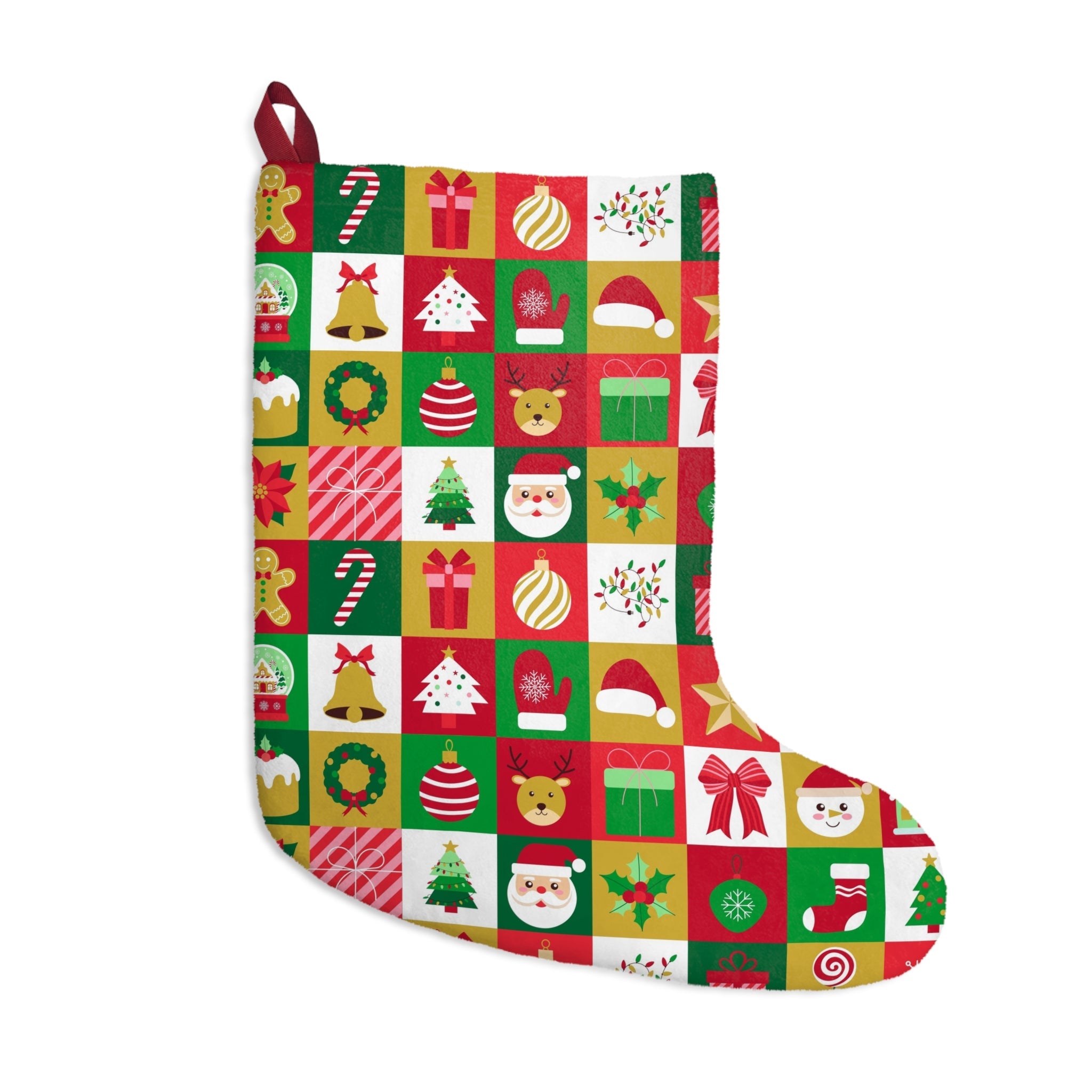 Merry & Bright Stocking – Festive Home Décor for the Holidays - Love & Latte Co.