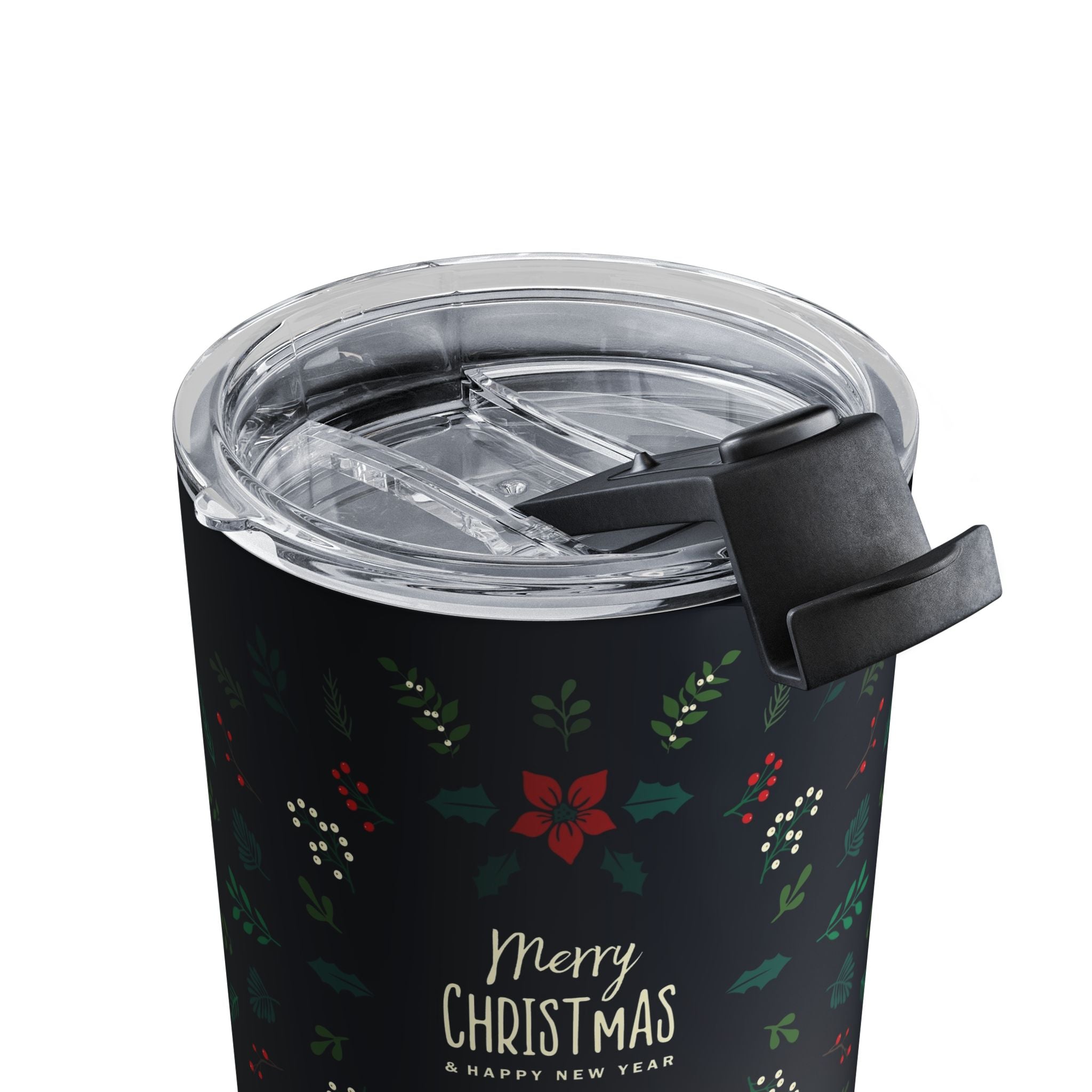 North Pole Nights: Festive Holiday Tumbler – Merry Christmas & Happy New Year Drinkware (10oz) - Love & Latte Co.