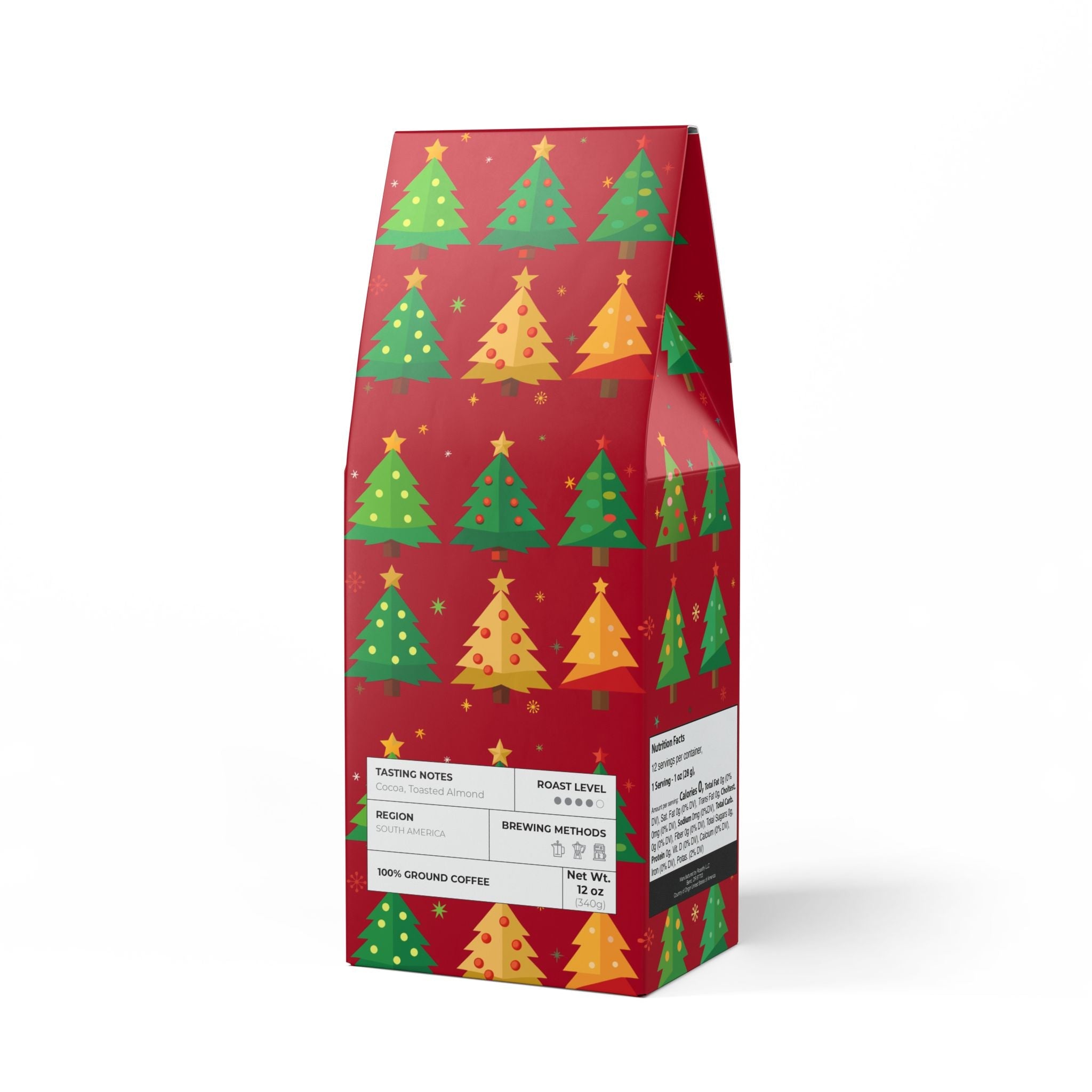 Peppermint Dream: Christmas Roast – Cozy Winter Coffee Gift Food & Beverages#Ground