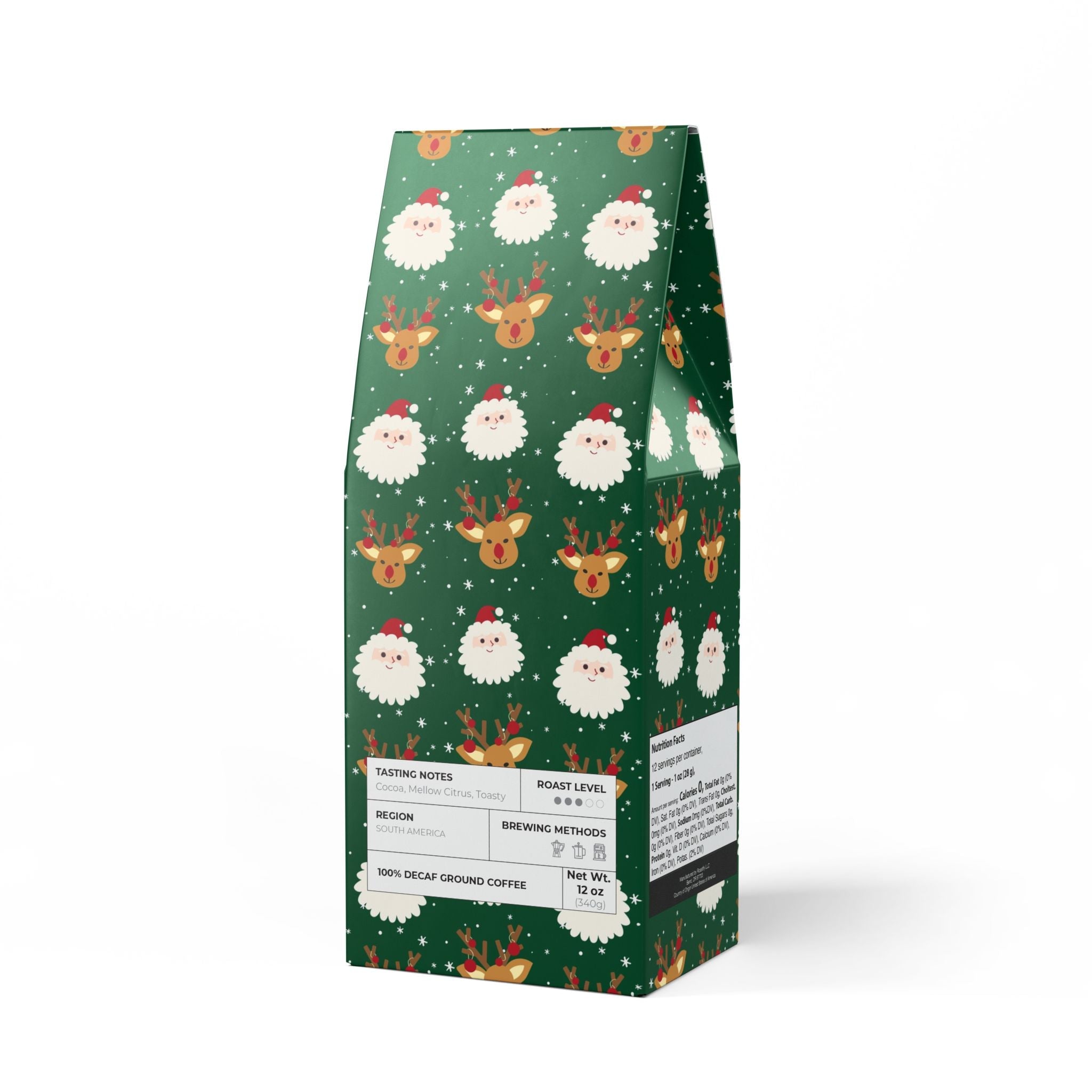 Santa’s Roast – Decaf Holiday Coffee BlendFood & Beverages Coffee BlendGround