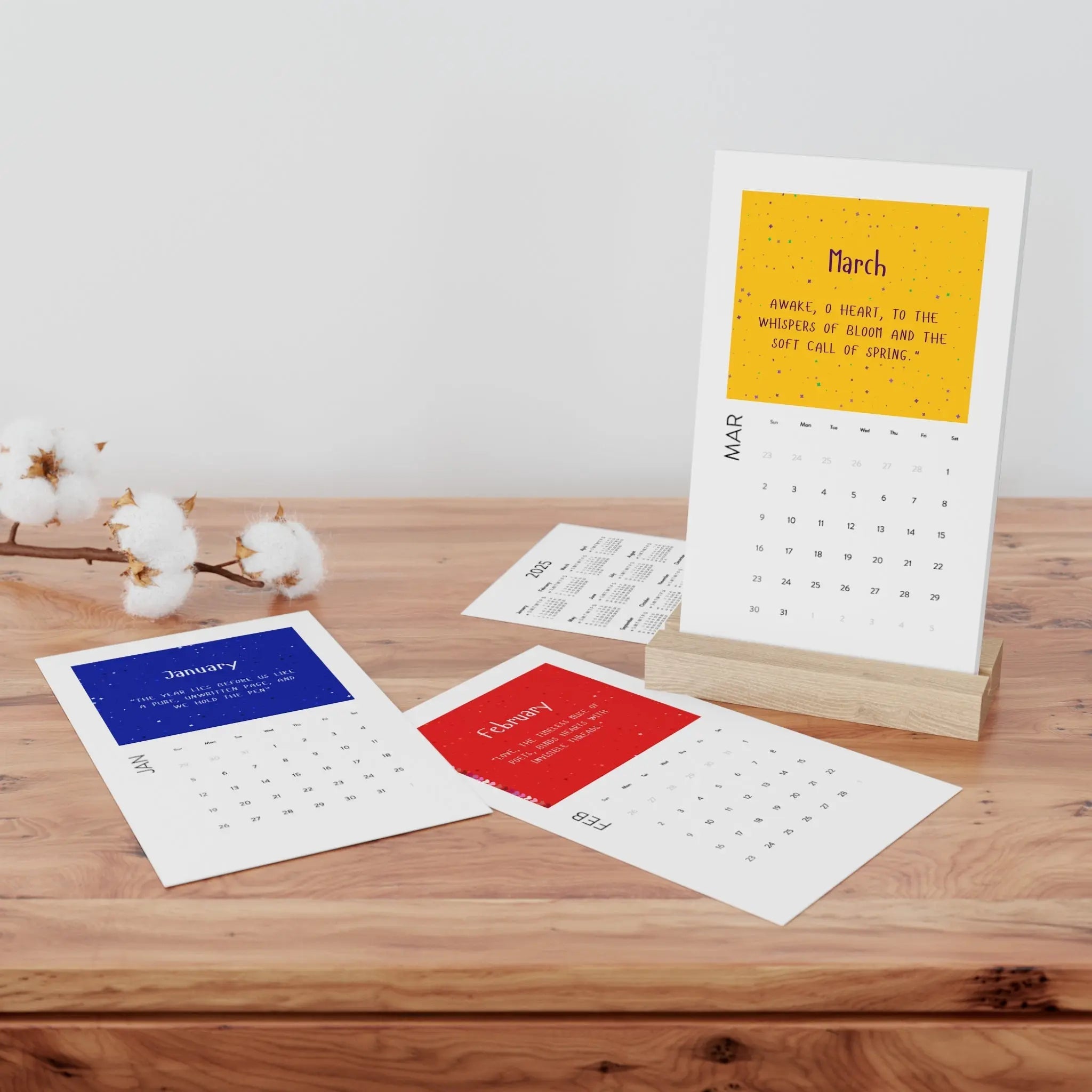 Serenity in Every Season: 2025 Calendar - Love & Latte Co.