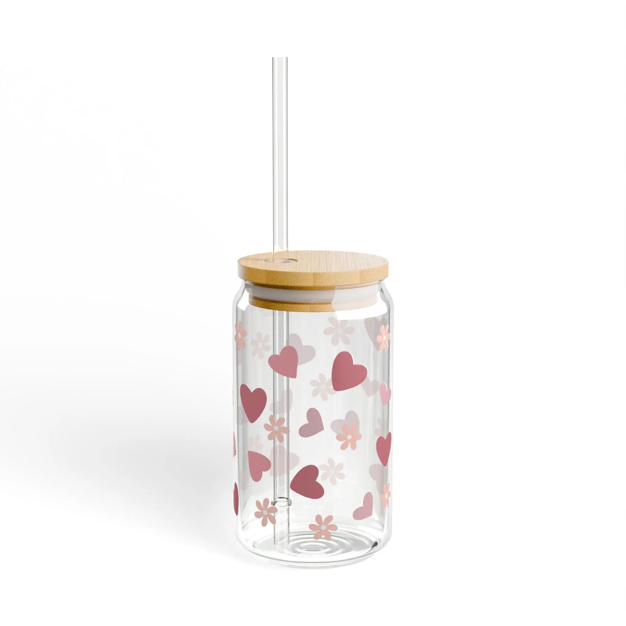 Morning Bloom: Bright Sipper Glass for Joyful Starts Sipper Glass