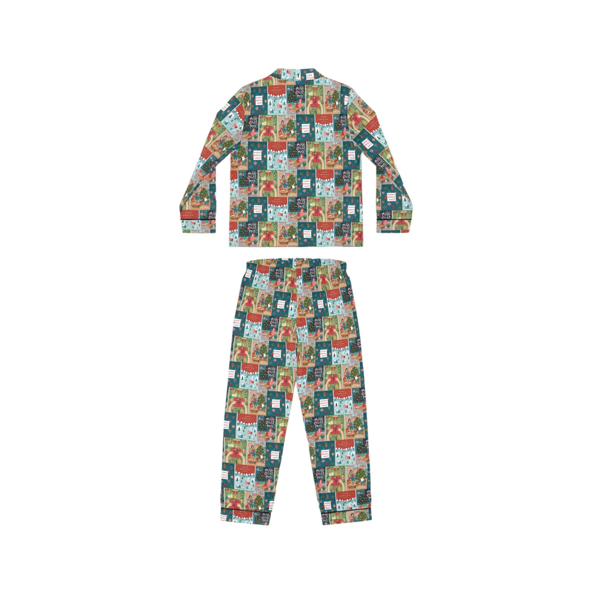 Winter Dreams: Women's Satin Pajama Set - Love & Latte Co.