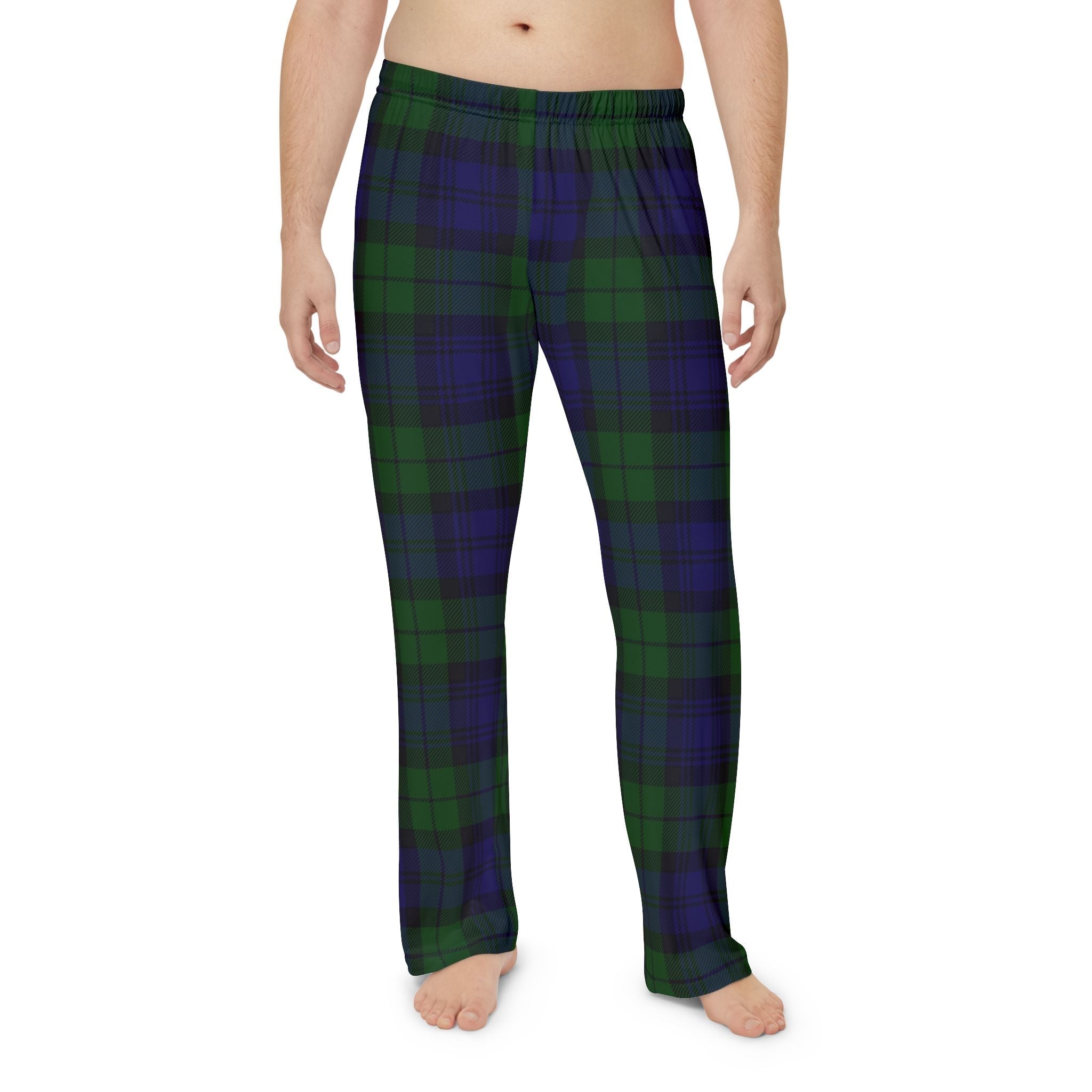 Winter Retreat : Plaid Men's Pajama Pants - Cozy Sleepwear for Relaxed Nights - Love & Latte Co.