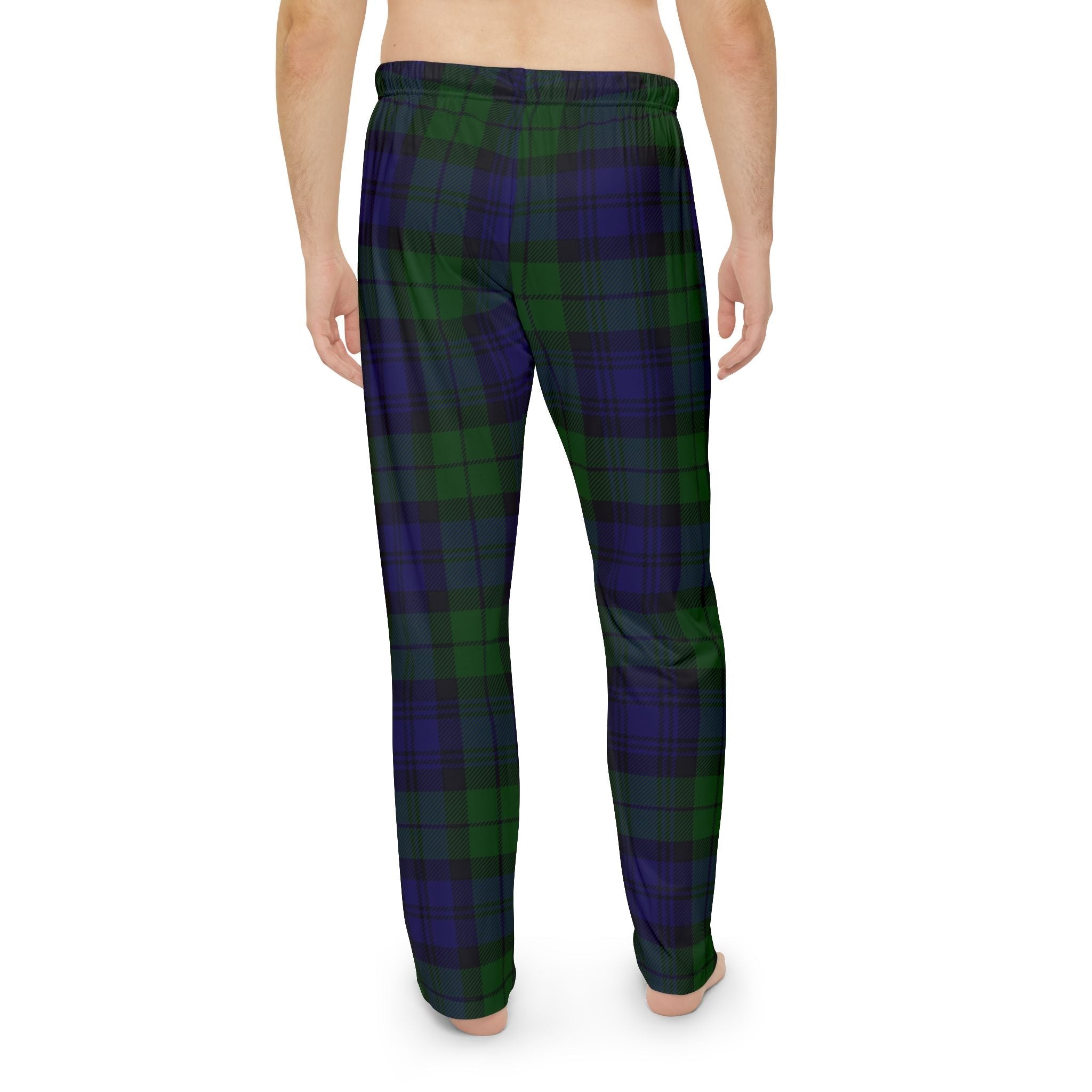 Winter Retreat : Plaid Men's Pajama Pants - Cozy Sleepwear for Relaxed Nights - Love & Latte Co.