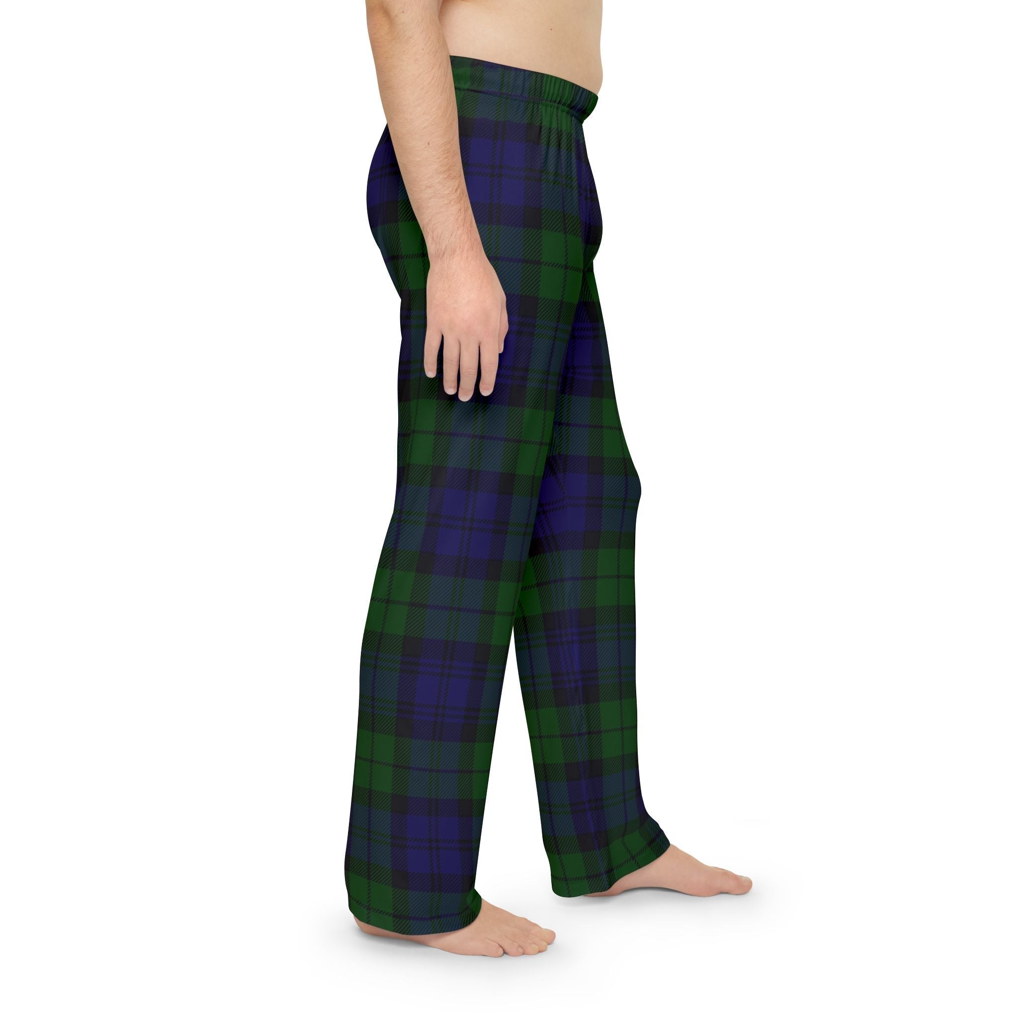 Winter Retreat : Plaid Men's Pajama Pants - Cozy Sleepwear for Relaxed Nights - Love & Latte Co.