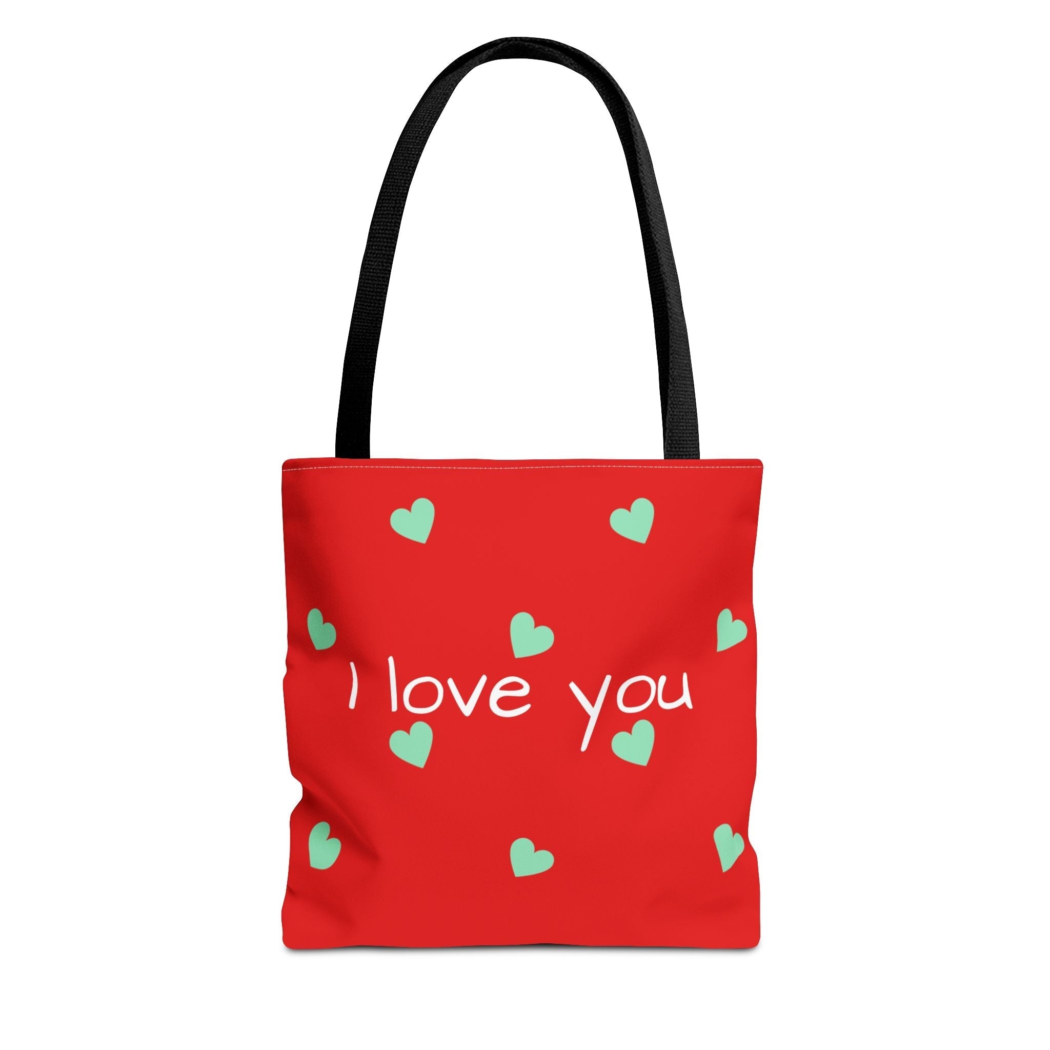 Winter Struck: Cozy Holiday Gift Tote - Love & Latte Co.Red#Bags13" × 13''Black