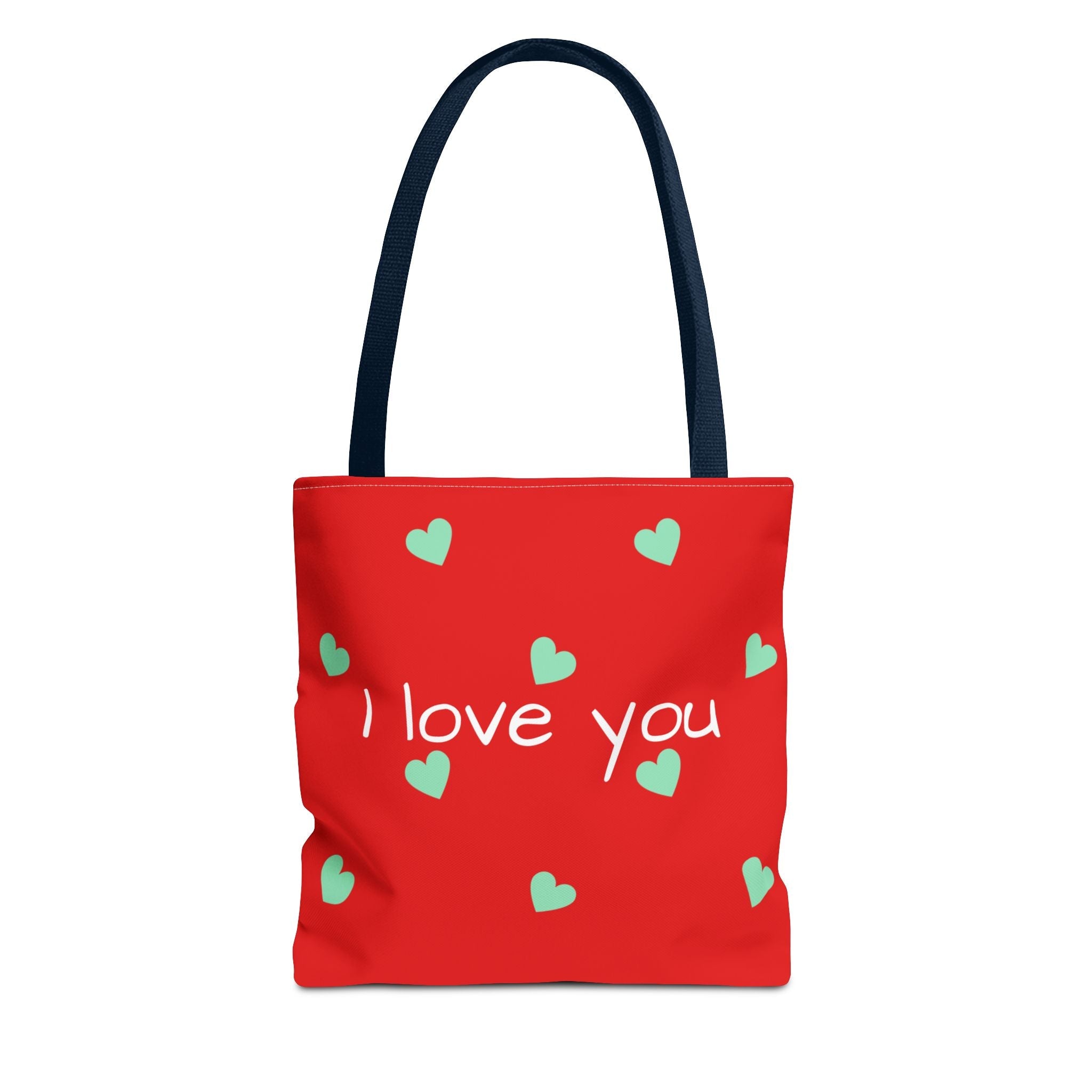 Winter Struck: Cozy Holiday Gift Tote - Love & Latte Co.Red#Bags13" × 13''Navy