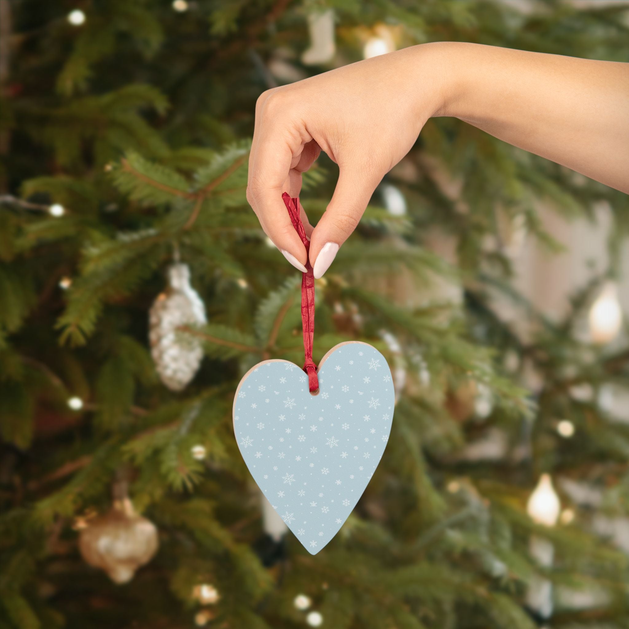 Wooden Ornaments - Love & Latte Co.